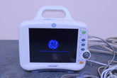 GE DASH 3000 PATIENT MONITOR WITH LEADS SPO2 ECG